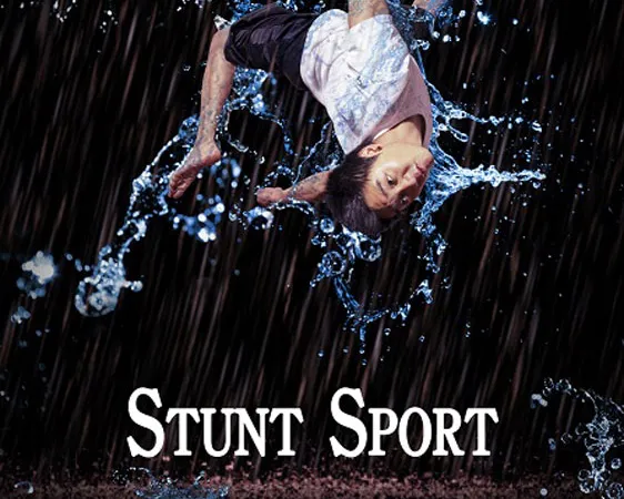 Stunt Sport movie poster featured in a magazine interview